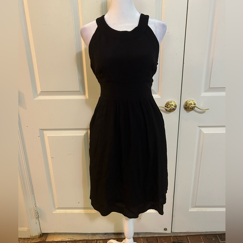 HD in Paris for Anthropologie black sundress, size 0